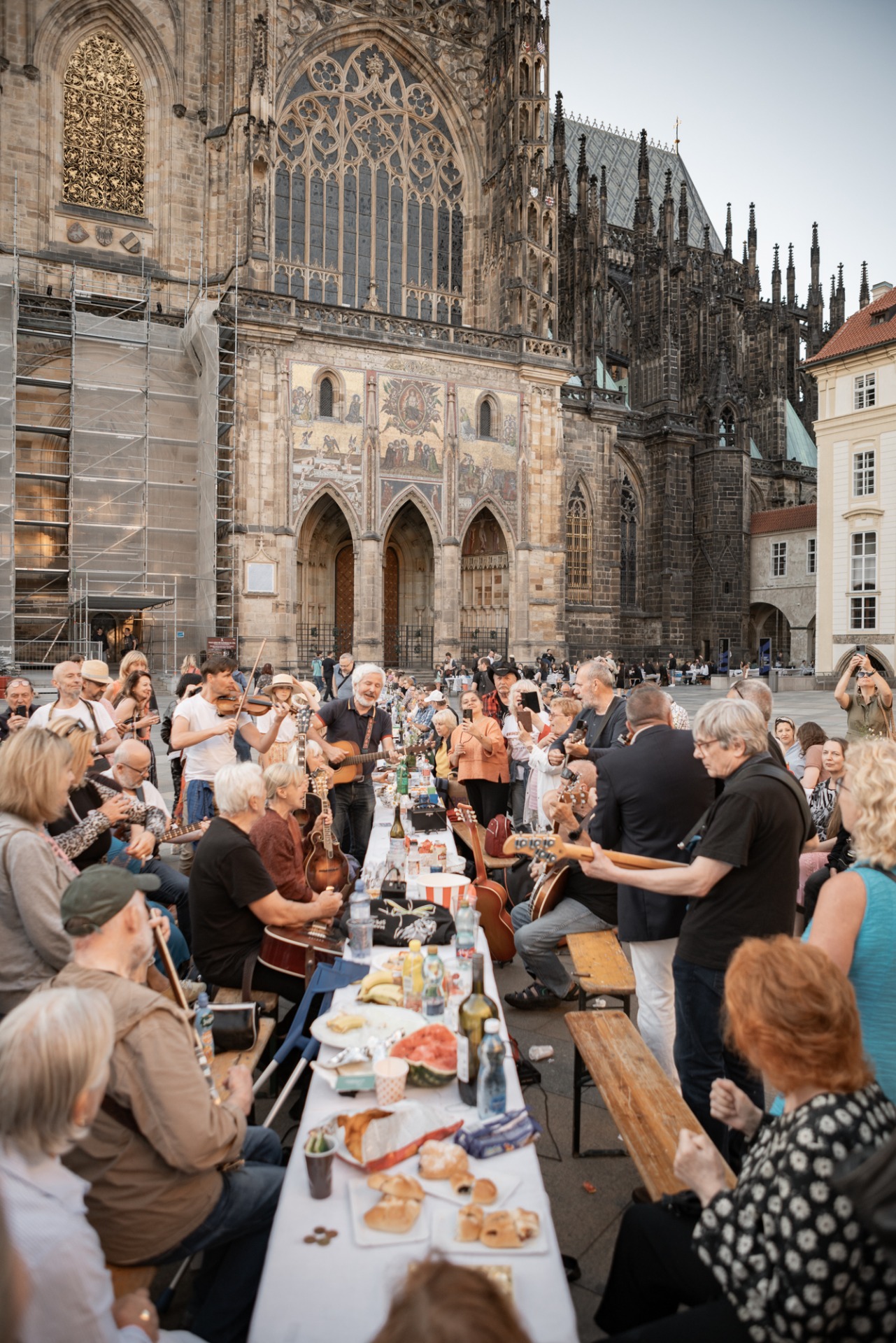 Photography 10 of project Long table around st. Vitus Cathedral